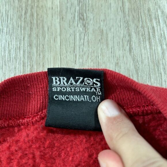 Vintage Disney Mickey‎ Mouse Sweatshirt Men XL Pullover Red Made in USA - Picture 4 of 7